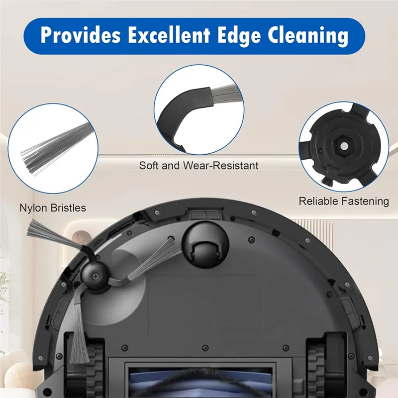 A88X 20 pacotes de acessórios de substituição compatíveis com robô aspirador Eufy C10 compatível com melhor como os acessórios originais