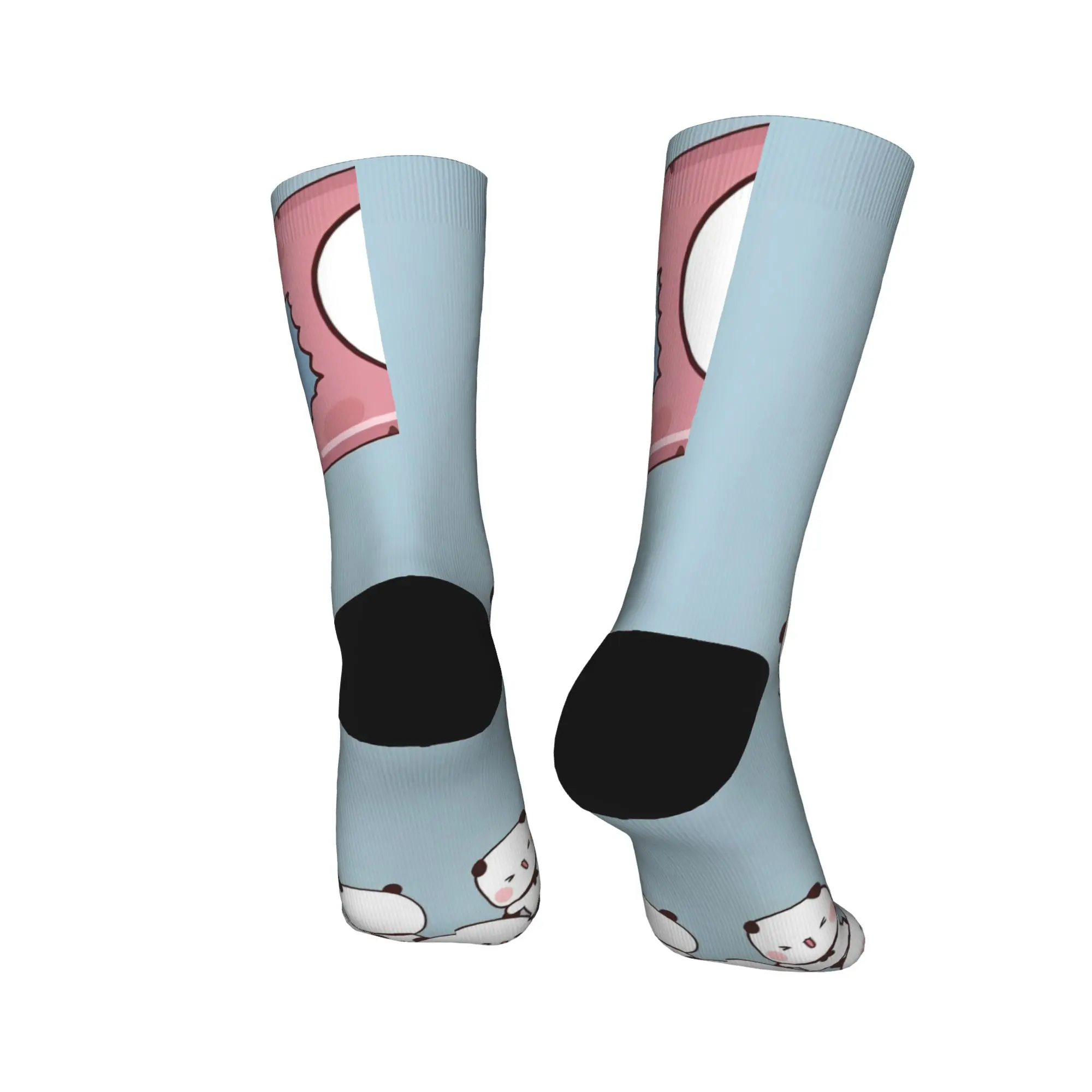 جوارب رجالية جوارب بوبو ودودو للخريف كاواي متوسطة ناعمة جوارب مخصصة للتزلج غير قابلة للانزلاق