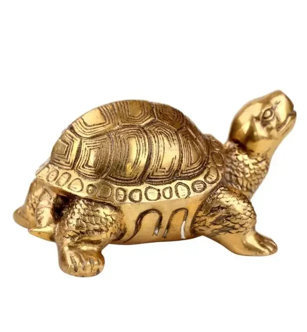 

Copper Statue The copper tortoise turtle longevity Home Furnishing Figurine rich crafts decoration Symbolize wealth Animal figur