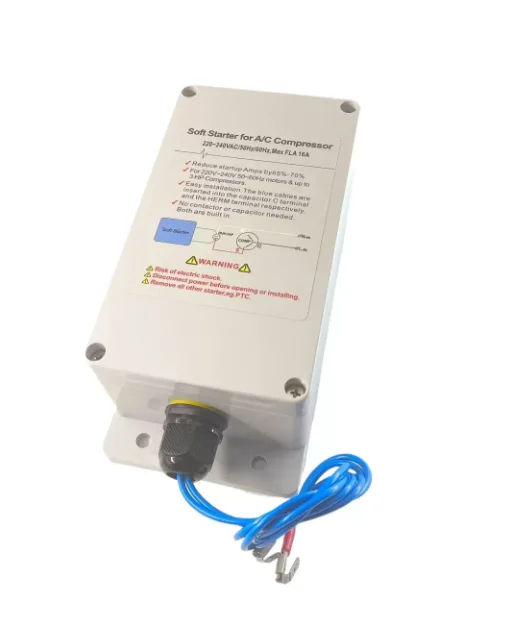 KG-110V- 220V Air Conditioner Soft Starter  Universal AC Soft Start Kit for Camping Trailer Home Cooling CY-SSRV3TDC