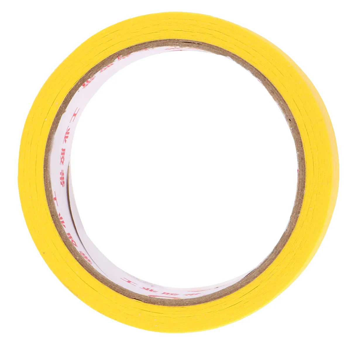 Rubber Color Separation Mark Tape Yellow High Temperature Resistant Fast Drawing Edges Uv Proof for Painting Protection Masking