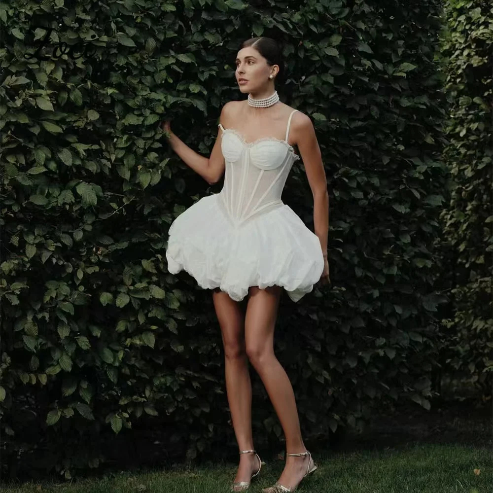 Zoci SweetHeart Prom Dresses Satin Mini Style A Line Dress Puffy Short Backless Homecoming Party Gowns Customized