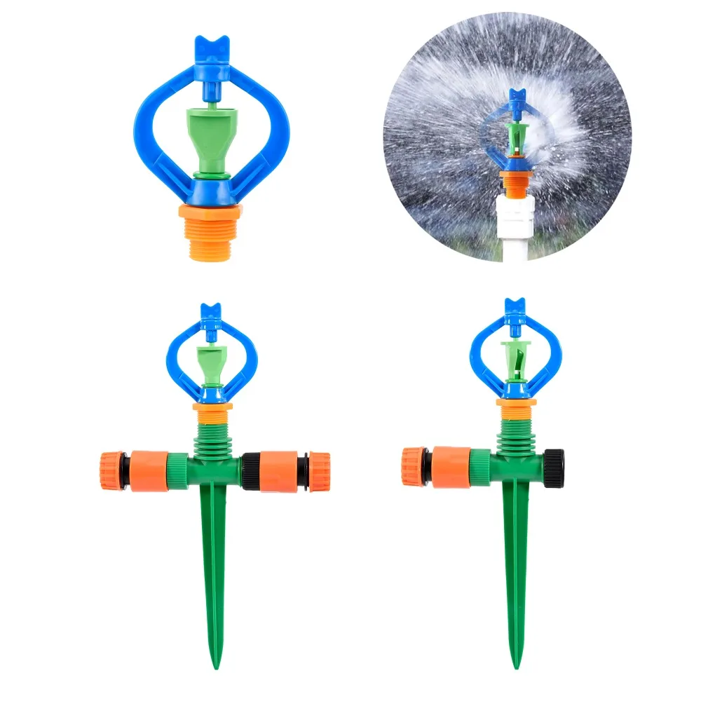 

Butterfly Sprinkler 360° Automatic Rotation External Thread Nozzle for Garden Irrigation and Misting