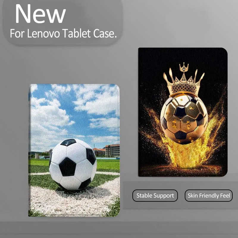 

Luxury Football Popular Art For Xiaoxin Lenovo Tab Pad K11 K10 M10 P11 3rd Plus Pro Legion Y700 Y900 Gen4 2 Tablet Case Gift