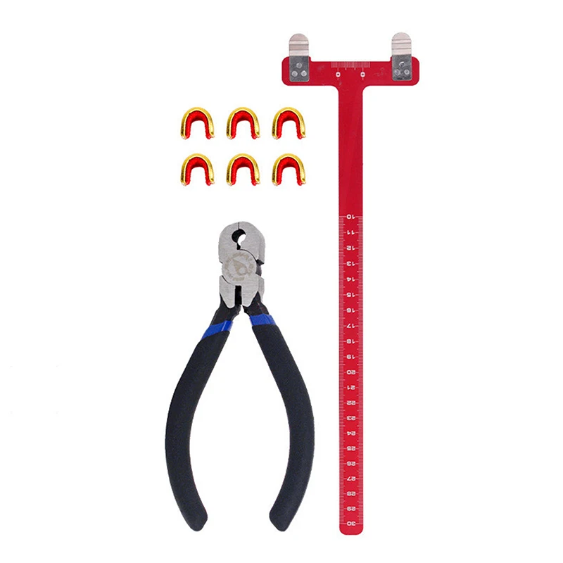 Медная модель, набор рекурсивных композитных плоскогубцев с медной пряжкой, набор инструментов для регулировки лука