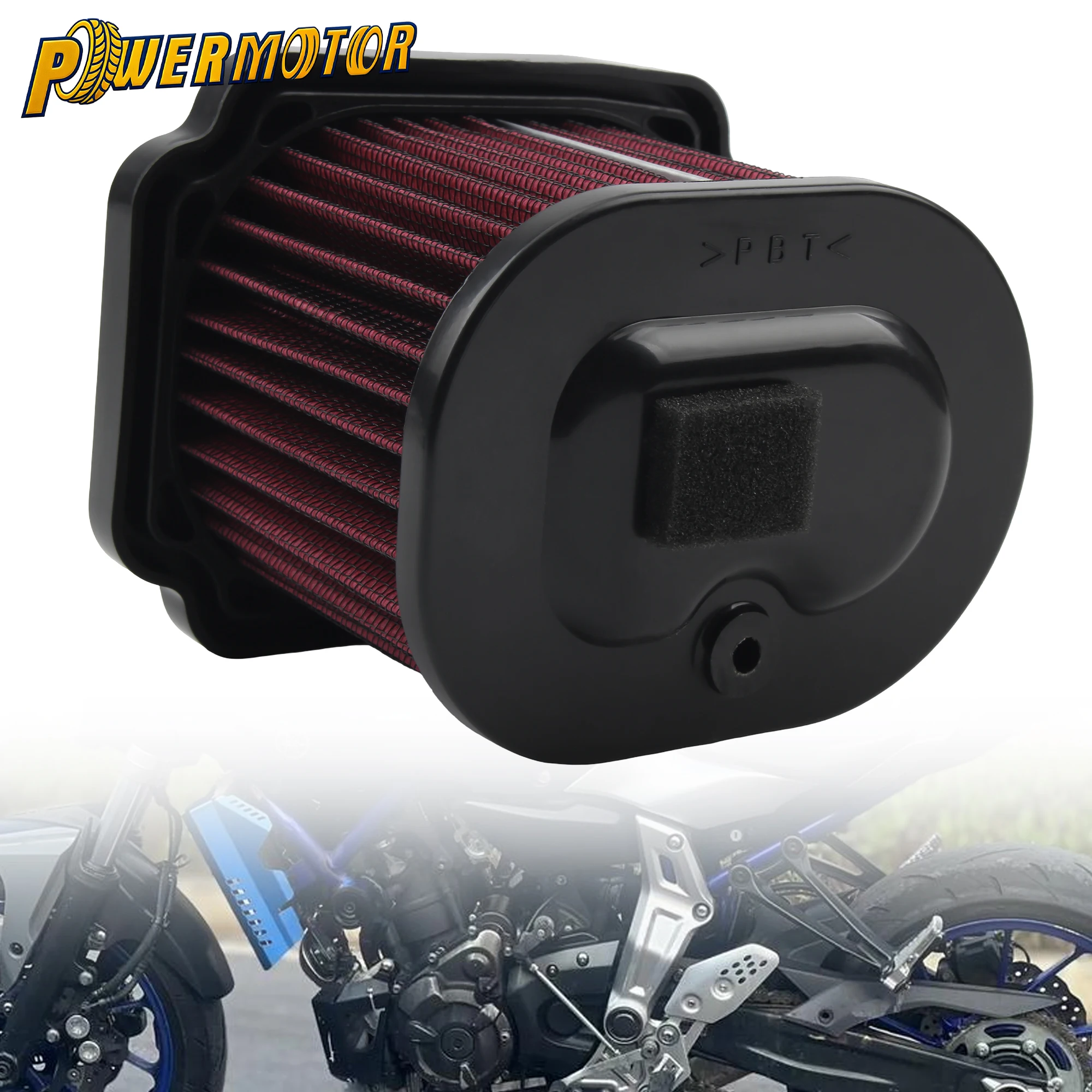 

Motorcycle Air Intake Filter Intake Cleaner Accessories For Yamaha Tracer700 Tracer 700GT MT-07 FZ-07 XSR700 MTT690 XTZ 690
