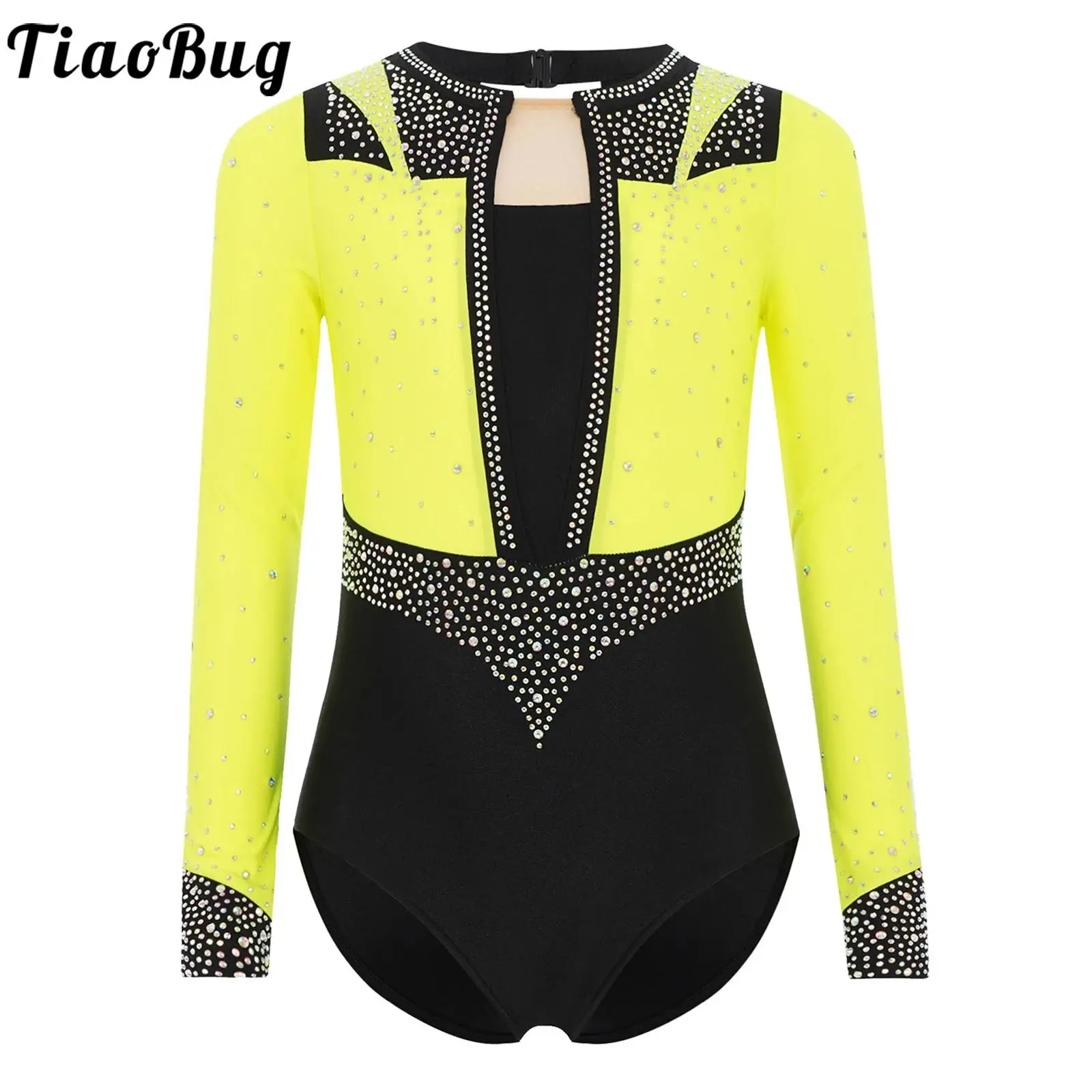 collant-de-danca-de-bale-para-meninas-strass-brilhantes-manga-longa-body-para-criancas-patinacao-artistica-ginastica-performance-de-palco-acrobatico