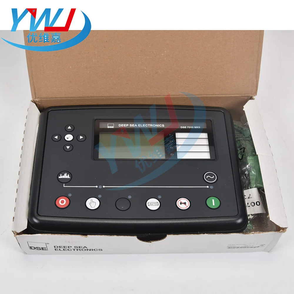 الأصلي DeepSea DSE7310 MKII السيارات بدء مولد شاشة الكريستال السائل لوحة التحكم مع نظام التحكم المولد DSE 7310 DSE 7320 MK2