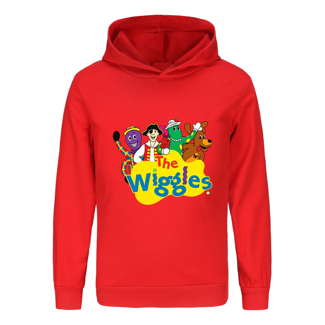 Australian Cartoon The Wiggles Clothes Kids Hooded Sweatshirt Teen Girls Casual Sweater Boys Long Sleeve Coats Children Clothing