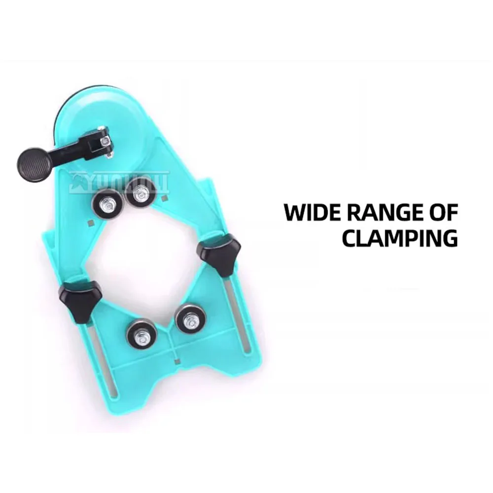 Ceramic Tile Hole Locator Multifunctional Glass Drill Bit Fixed Suction Cup Adjustable Locator High-Precision Punch Tool