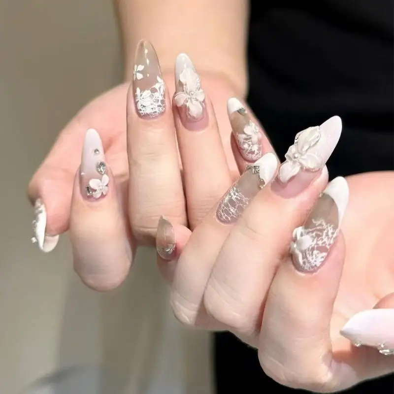 14 Designs Blumen-Spitzen-Buchstaben Edelstahl Nagelstempelplatten Nagelkunst-Vorlage – Detail 23