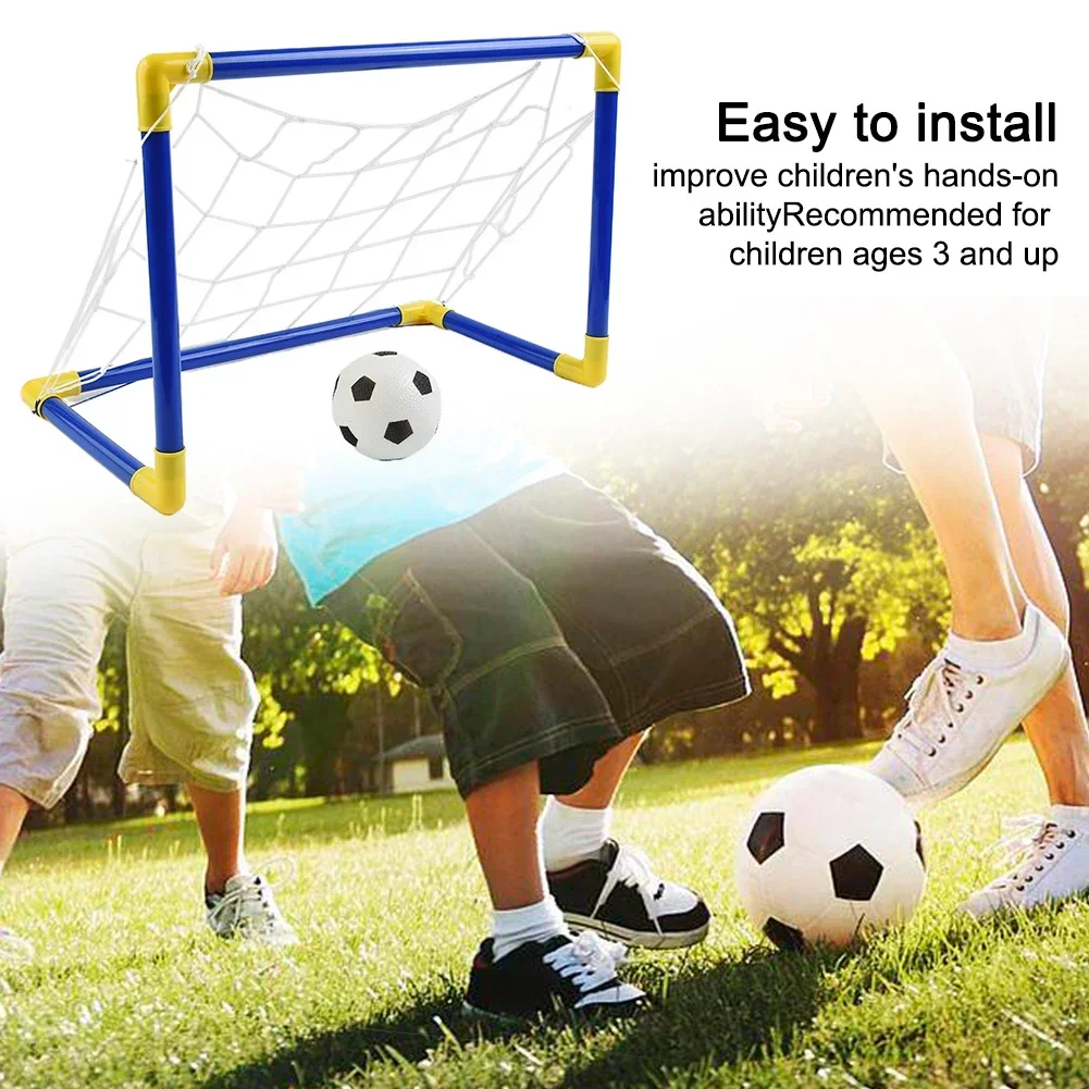 Football Goal Post Frame Sets Inflatable Football Lightweight 447X250X323Mm Plastic Kids Team Sports Soccer Accessories