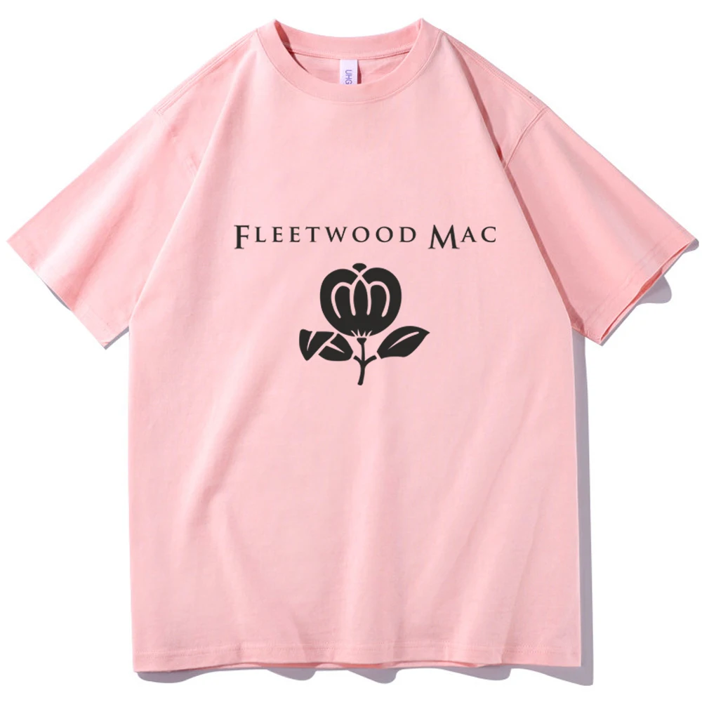 Fleetwood Mac Greatest Hits 2024 T-shirt Unisex O-neck Summer Shirt Casual Printing Oversized Music Fans Gift Regular