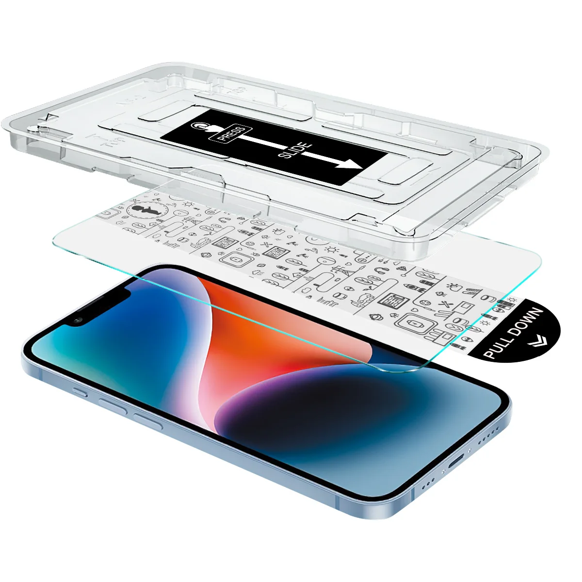 

Tempered Glass For Huawei Mate 80 Pro Max Wind Mate80 RS IMAK Dust-free Chamber Locator Protector Film