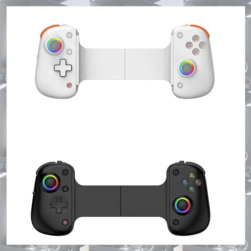 

Hot Selling-D8PRO RGB Tablet Controller Wireless Controller For Switch Game Bluetooth Stretch Joystick For P4 Android,D8PRO RGB