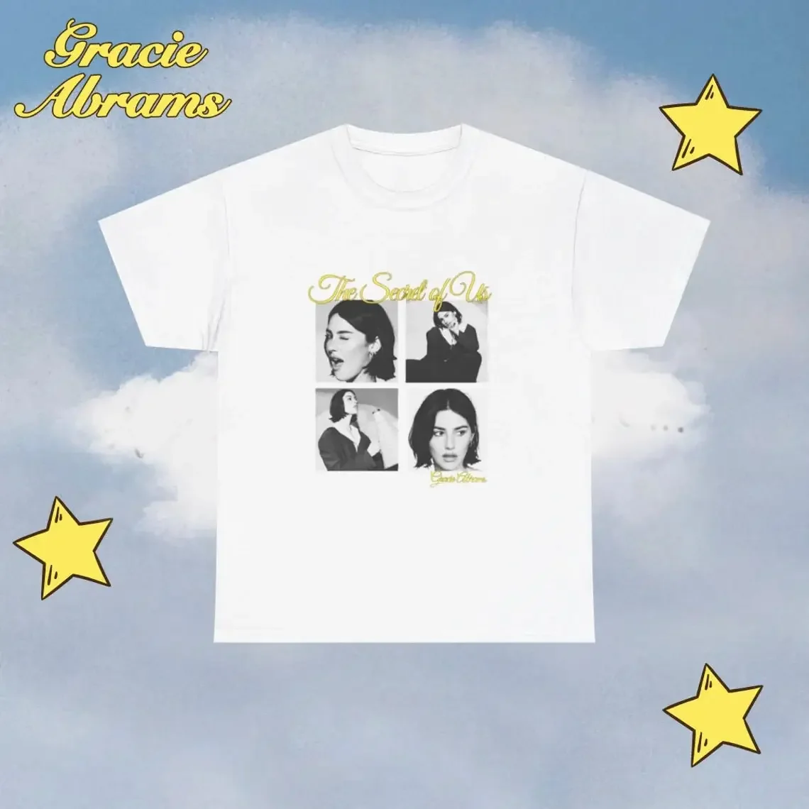 Gracie Abrams The Secret Of Us Inspired Album T Shirt