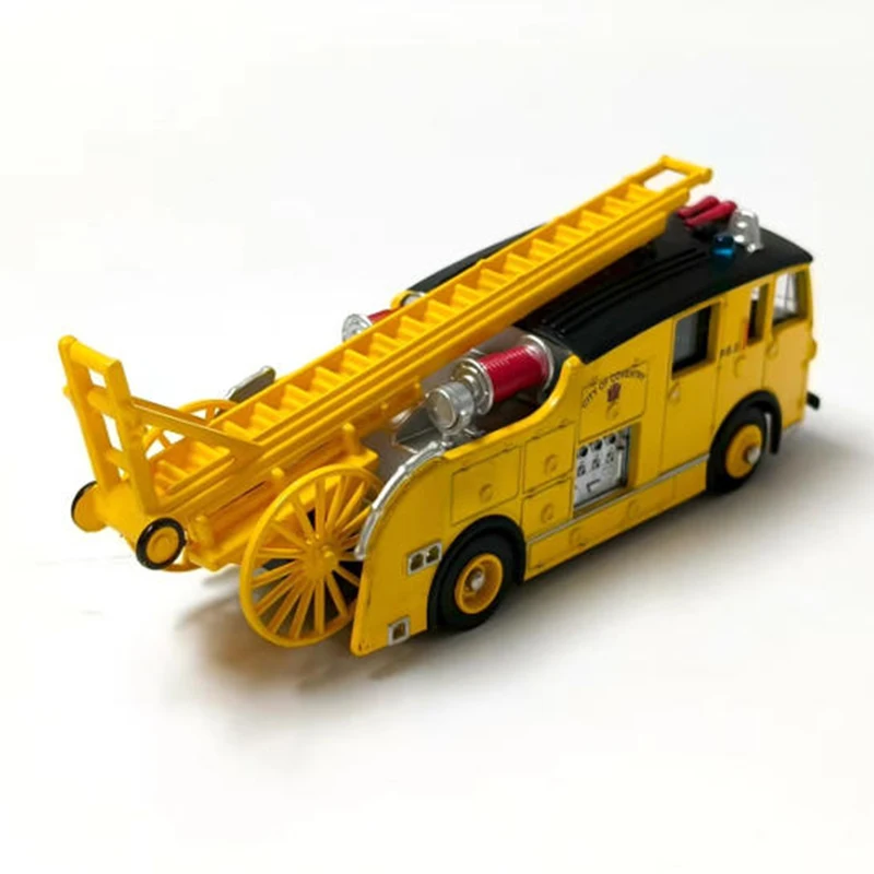 Motor de bomberos Corgi Dennis F12 fundido a granel, modelo de coche de aleación de simulación clásica, regalo de recuerdo clásico para adultos, exhibición estática