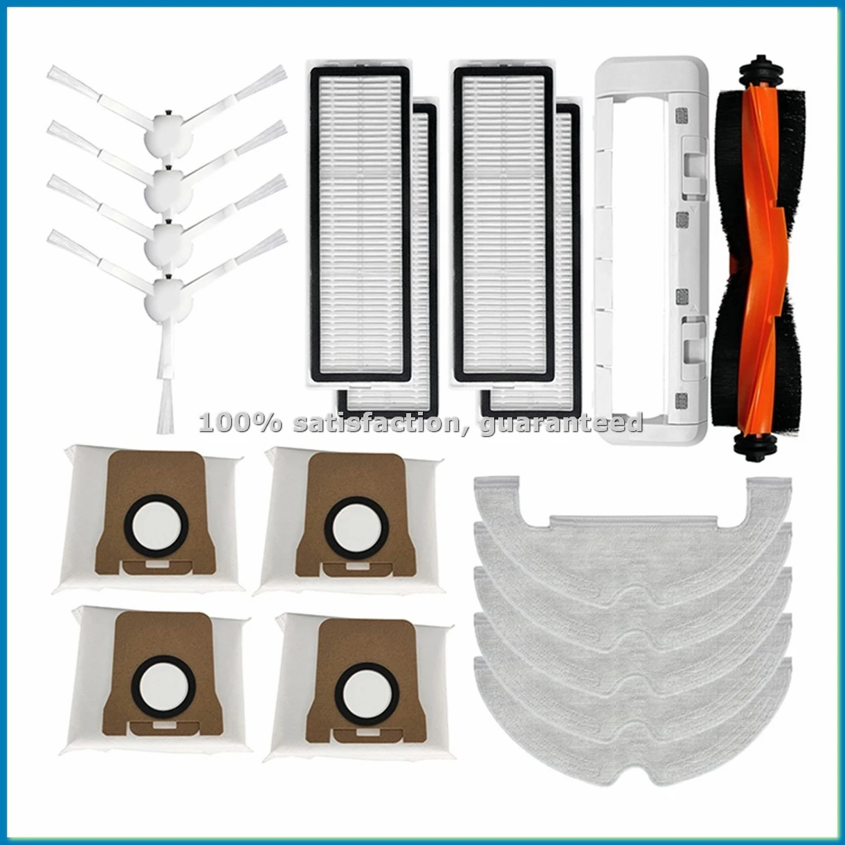 ロボット掃除機-x10-ロボット掃除機用メインサイド-hepa-フィルターモップ布雑巾ダストバッグアクセサリー-abrm