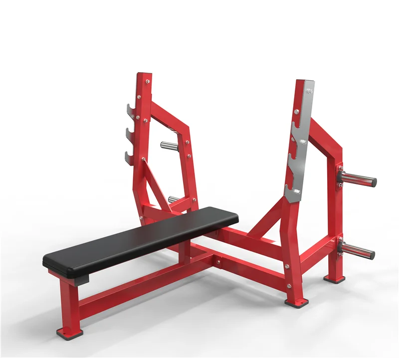 

China Fitness Equipment Manufacture OEM Service Flat Bench Fitness Equipment For Strength Training Gym Weight Lifting Bench 2025