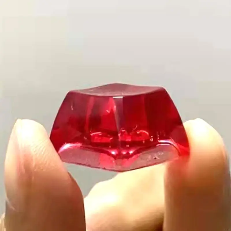 

Y3NC 4PCS Resin Backlit Keycap Translucent Red SA Profile Keycap Height