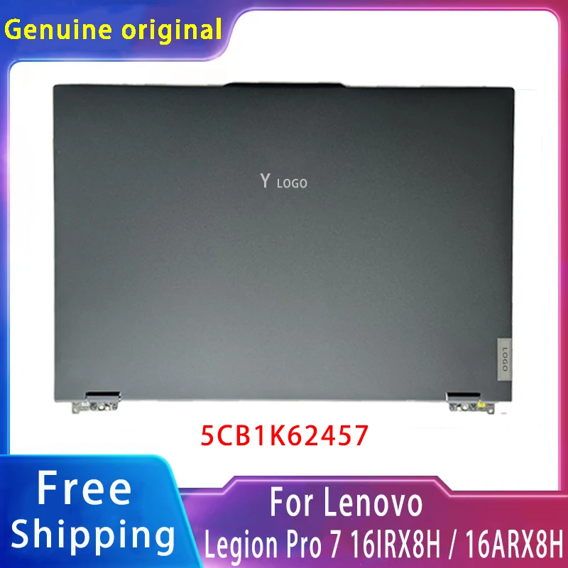 

New For Lenovo Legion Pro 7 16 IRX8H ARX8H ;Replacemen Laptop Accessories Lcd Back Cover With LOGO 5CB1K62457