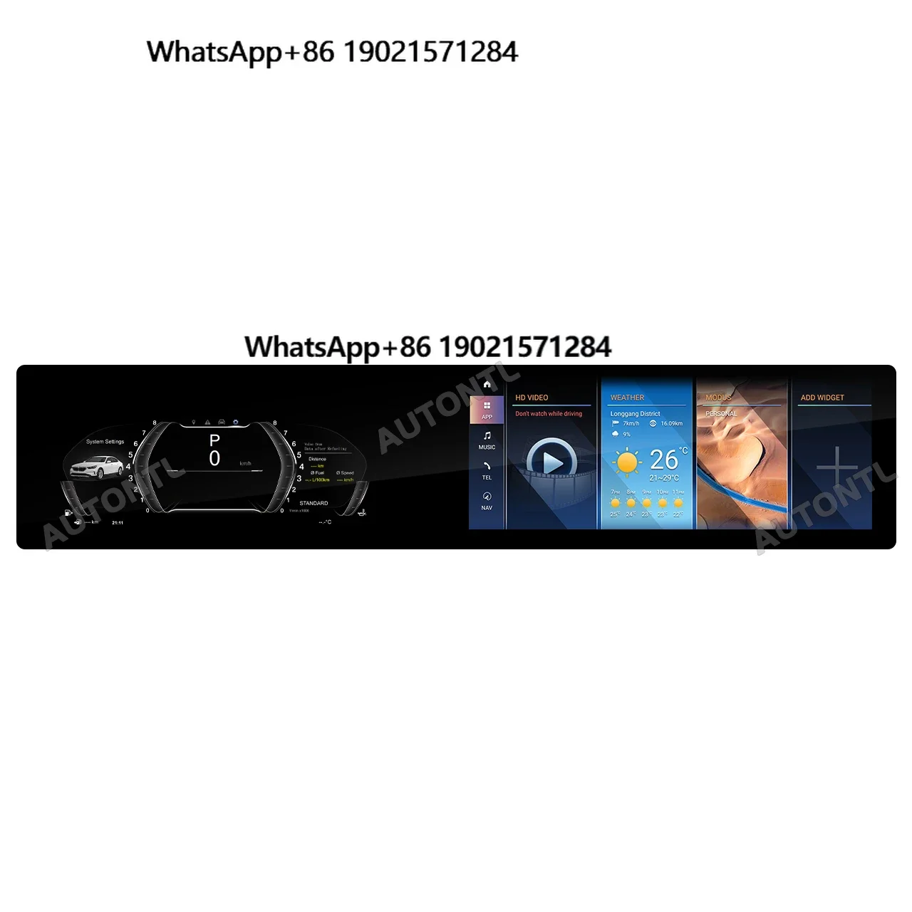 

New Arrival Dual Screen Multimedia Android Car Radio Carplay Navigation Headunit for 5 Series F10 2011 2017
