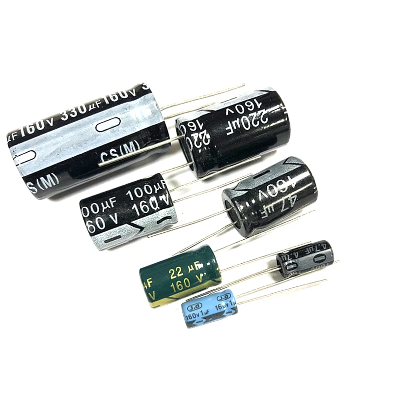 160v4.7uf 6x12mm Aluminum Electrolytic Capacitor 160v 4.7uf 4.7mf 4.7mfd 160wv 160vdc 22uf47uf 100uf 220uf 160v