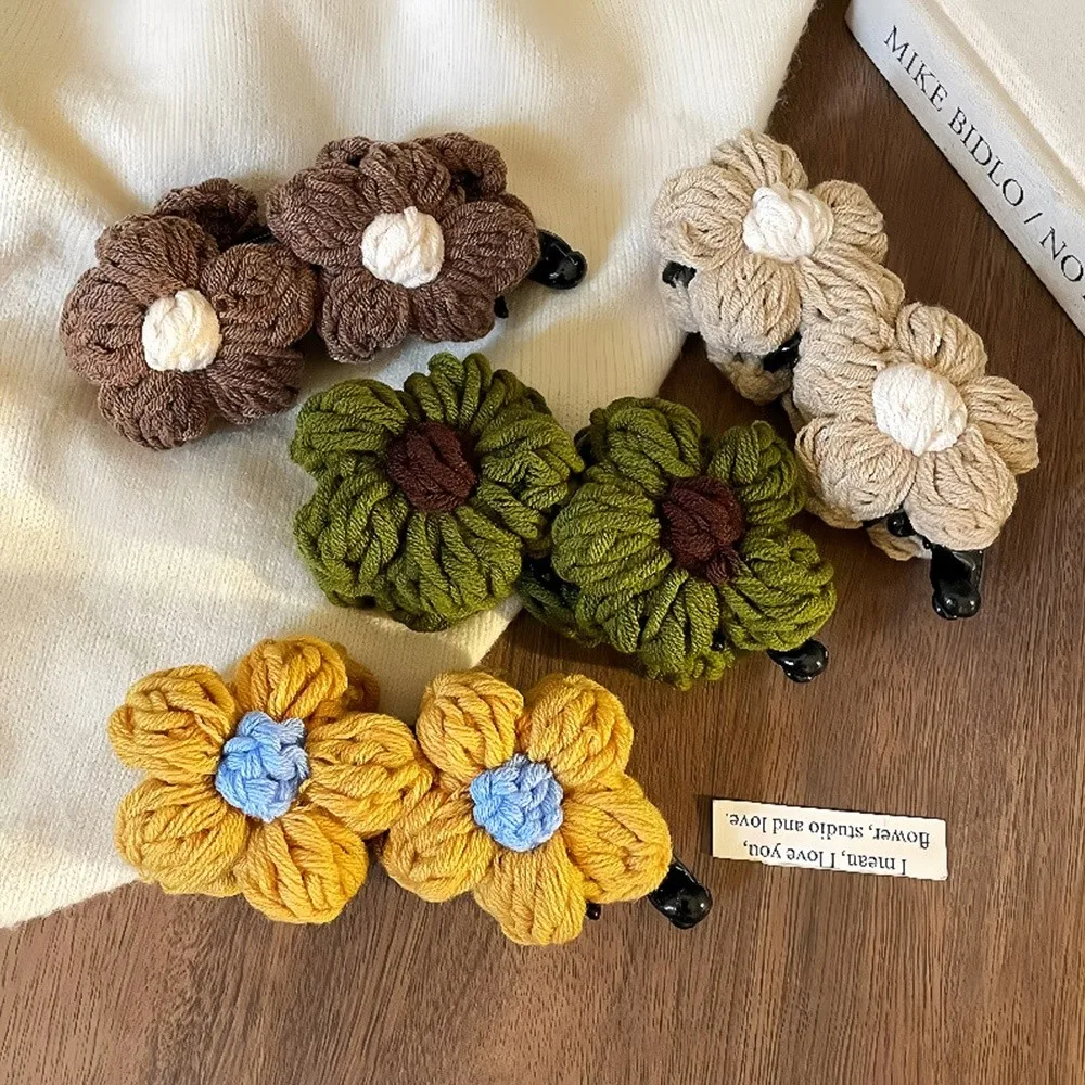 Gifts Hair Clips Flower Vintage Duckbill Hair Clip Large Hair Accessories Back Brain Hairpin