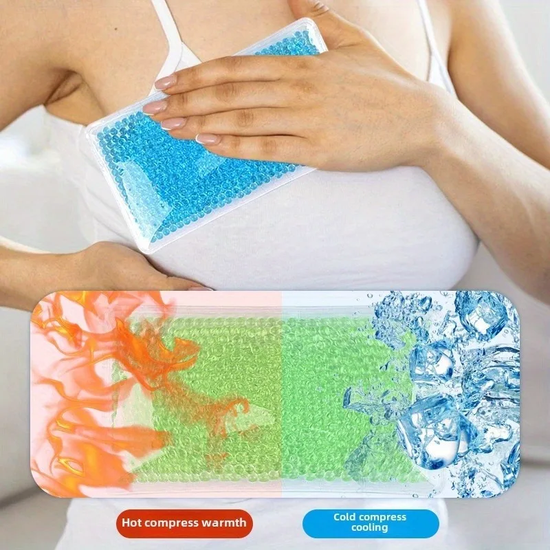 Impacco de gelo gel frio e quente multiuso reutilizável, inchaço dos olhos, usado para aliviar lesões e dor sistânicas,
