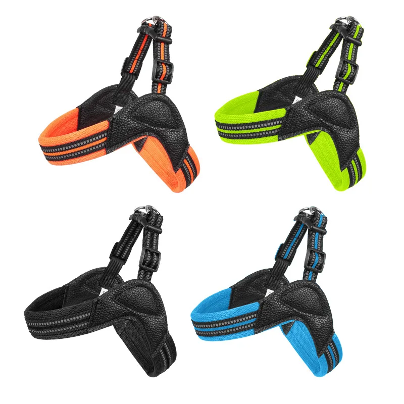 

Pet Dog and Cat Adjustable Harness Reflective and Breathable for Small and Large Dog Harness Vest Pet Supplies