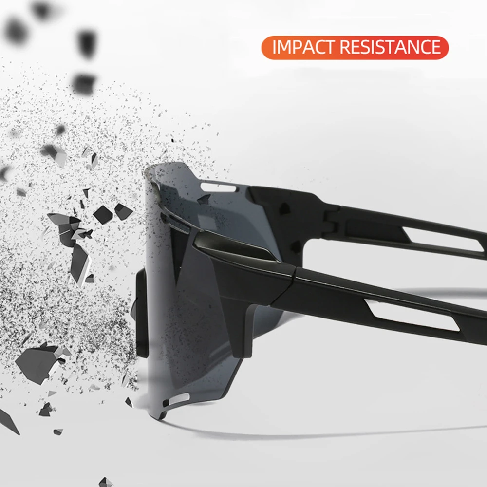 Oversized Square Sports Sunglasses – Men & Women Goggles for Driving, Riding & Outdoor Activities
