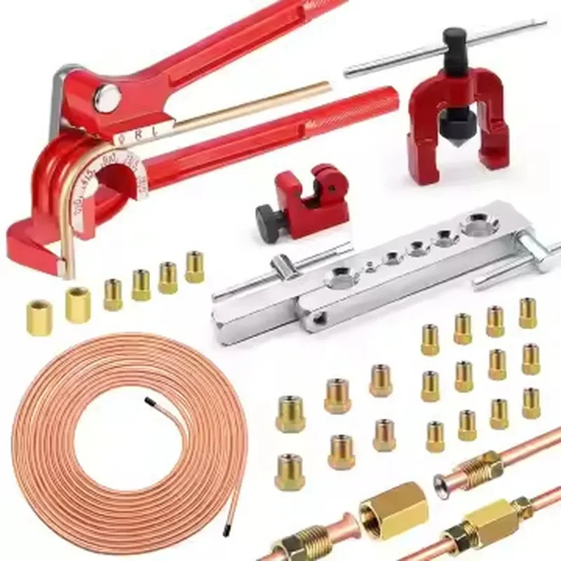 for Brake Pipe Repair Kit Copper Tube Expansion Flare 3/16 Auto Repair Tool