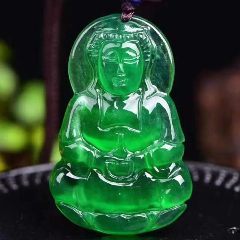 

Ожерелье с подвеской High Ice Buddha Gong Guanyin, классическая мода для мужчин