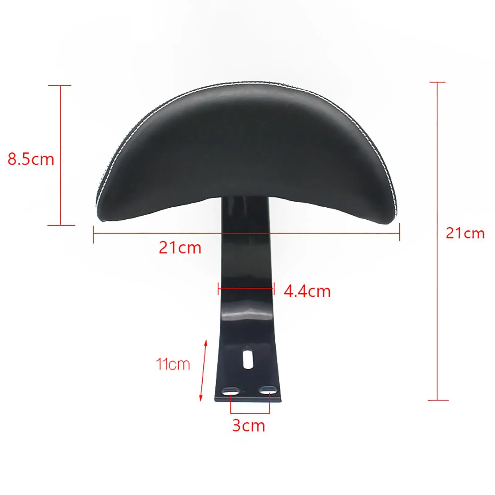 

Bike Seat with Back Support Comfort Safety Electric Bicycle Rear Backrest