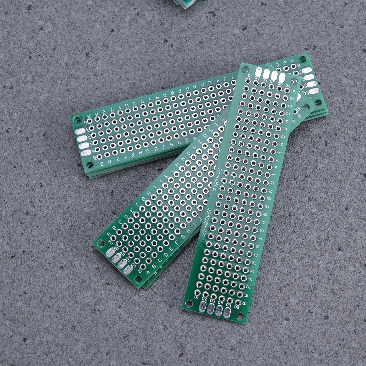 

32pcs Double Sided Boards Kit 5 Sizes Mounting Holes Pre-Tinned Holes Solder Diy Projects Storage Tray Pcb Board Kit Pcb