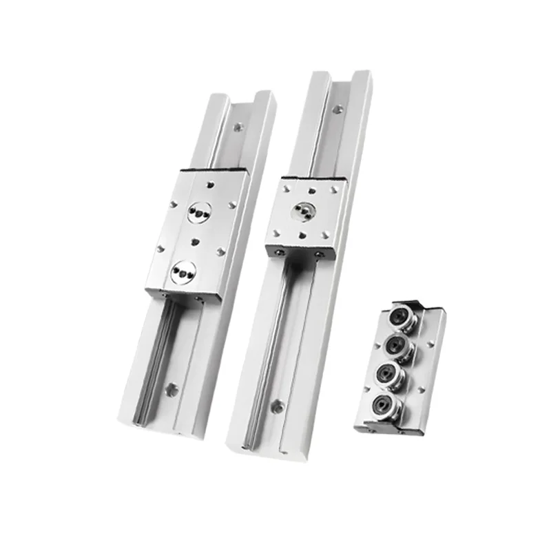 SGB20 SGB20N Dual Shaft Linear Sliding Block Standard And Locking 1/2/4PCS SGB20-3/4/5 SGB20N-3/4/5 CNC Equipment Parts
