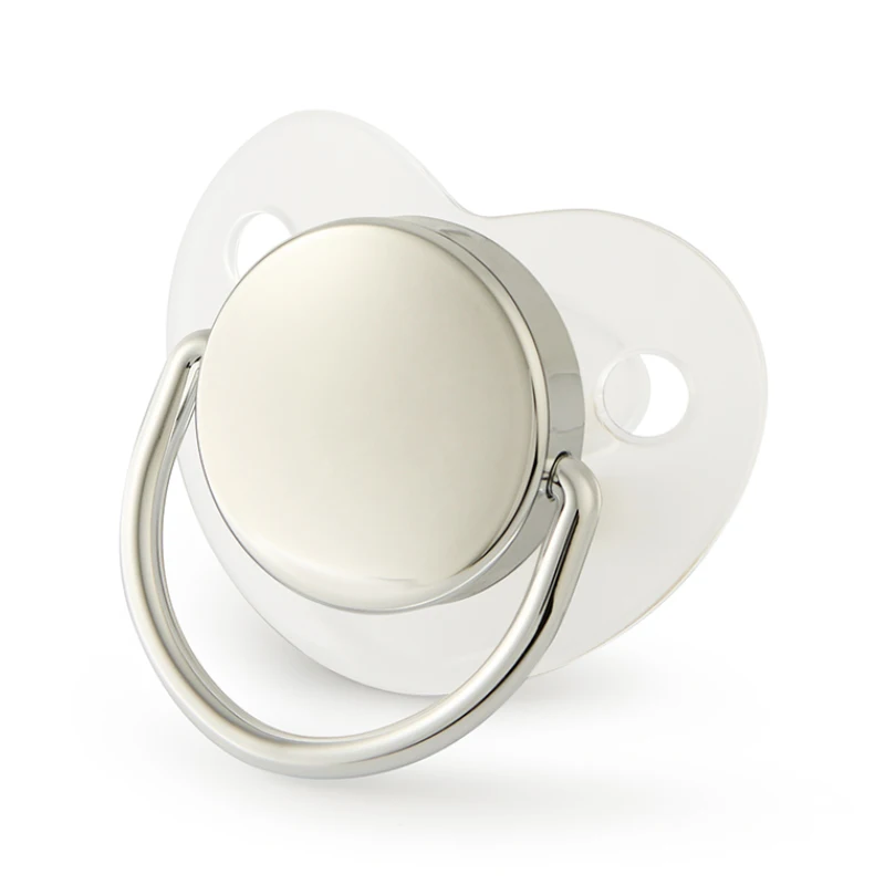 New Baby Pacifier Dustproof Lid BPA Free Newborn Dummy Silicone Infant Soother Luxury Teether Baby Shower Gift Toddler Nipple