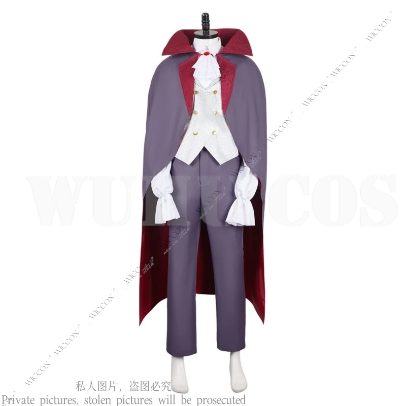 Mithrun Cosplay Costume Wig Anime Delicious Cos in Dungeon Vampire Suit Halloween Party Woman Man Role Play Comic-Con Fancy