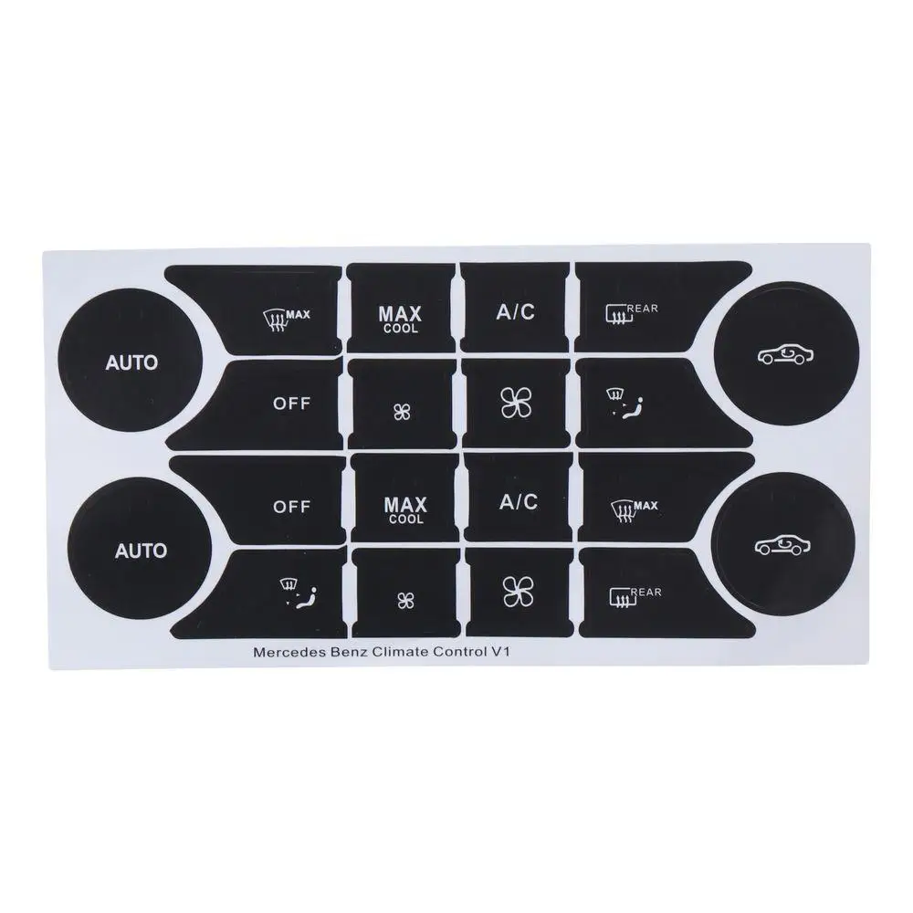 

Черные наклейки на кнопку переменного тока автомобиля, ремонтная наклейка из ПВХ, кнопка управления, ремонтная наклейка, наклейки на внутреннюю отделку автомобиля