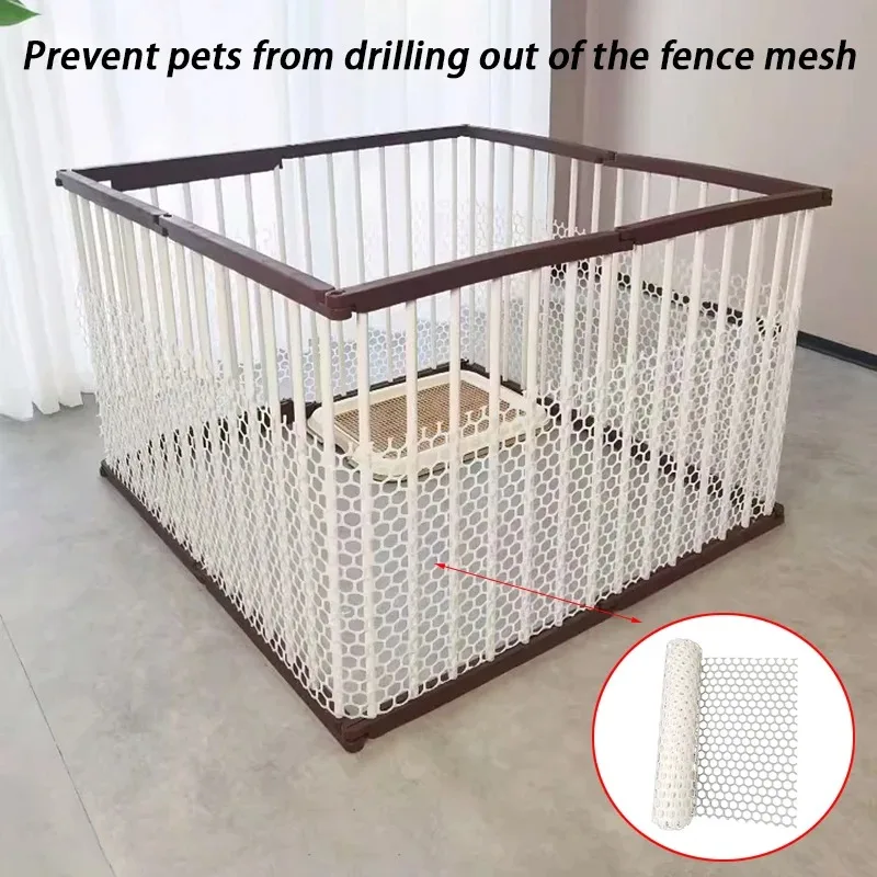 

Cuttable Plastic Net Pet Fence Mesh Poultry Anti Escape Protective Net for Cats Dog Safety Mesh Encrypted Sheet Pets Supplies