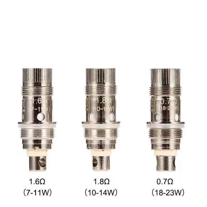 Arcia 10pcs Nautile BVC Coil 0.7ohm 1.6ohm 1.8ohm Mesh Coils Head for Nautilus 2 2S Tank MTL Zelos Kit