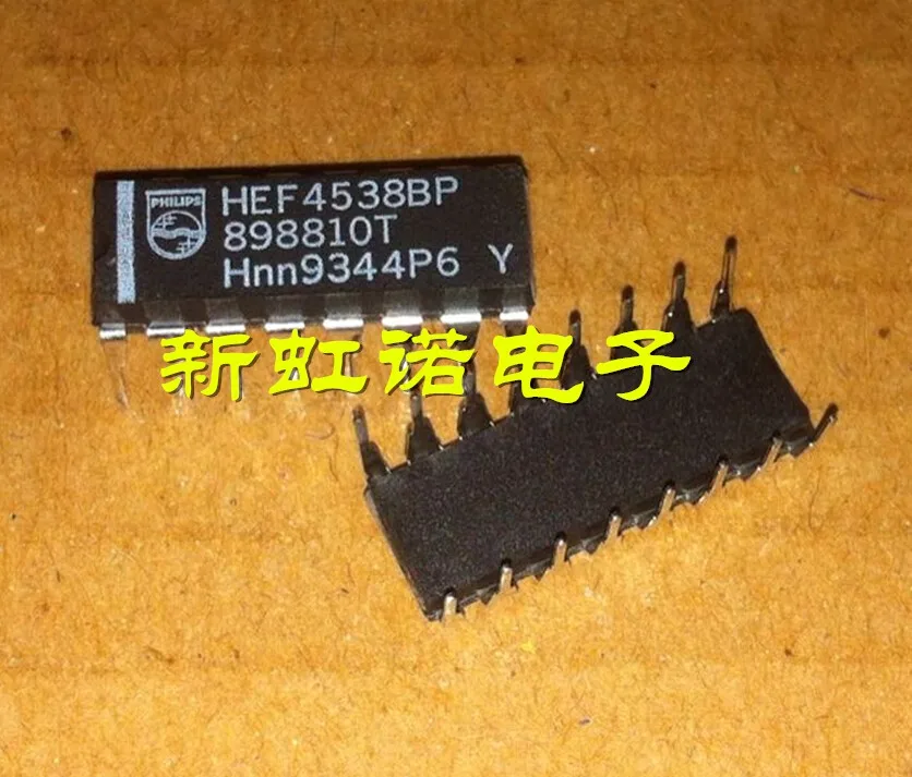 5Pcs/Lot New HEF4538BP ：DIP-16  Integrated circuit IC Good Quality In Stock In Stock