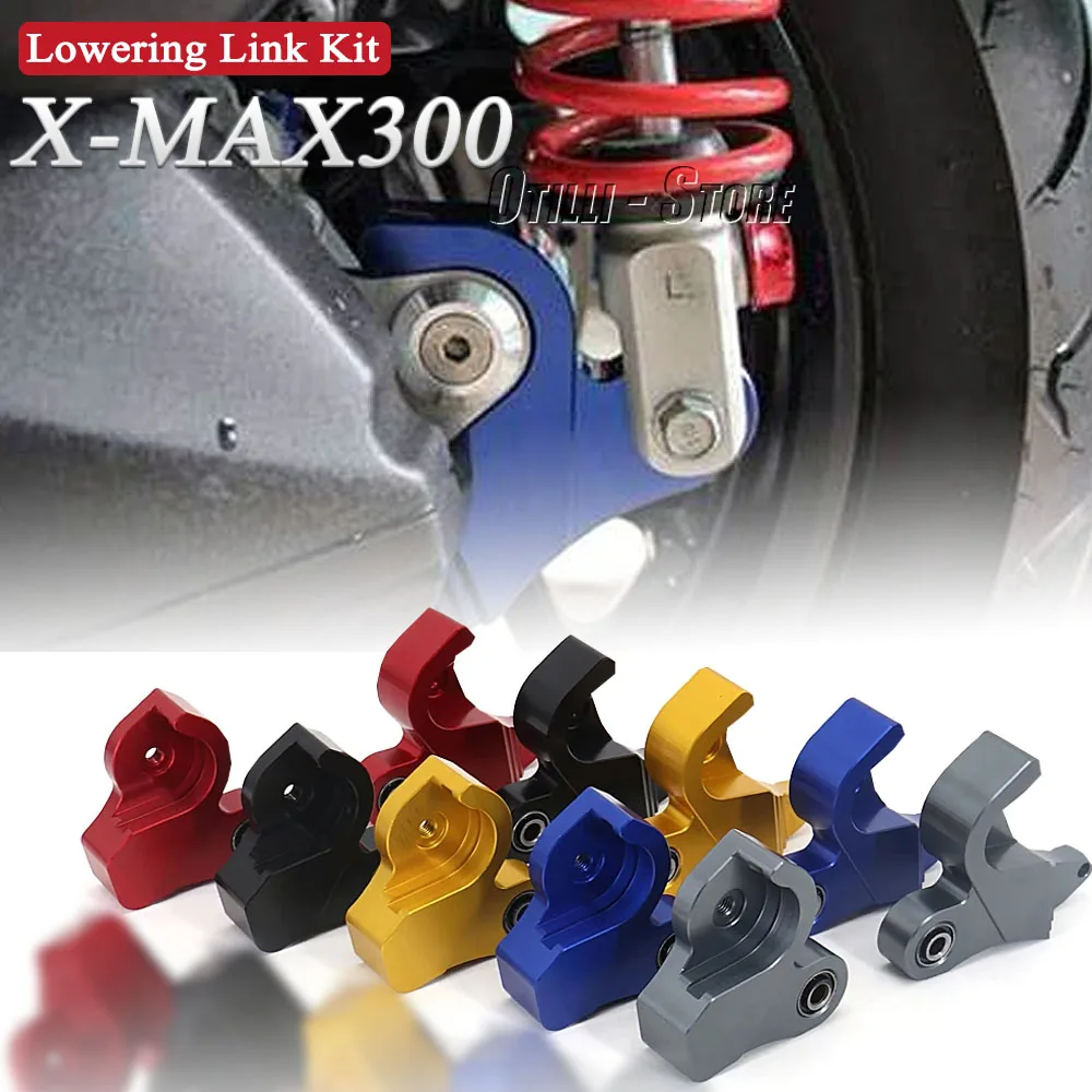 

Motorcycle Accessories Lowering Link Kit Rear Load Suspension Shock Absorber Adjuster For Yamaha X-MAX300 X-MAX 300 2021 2022