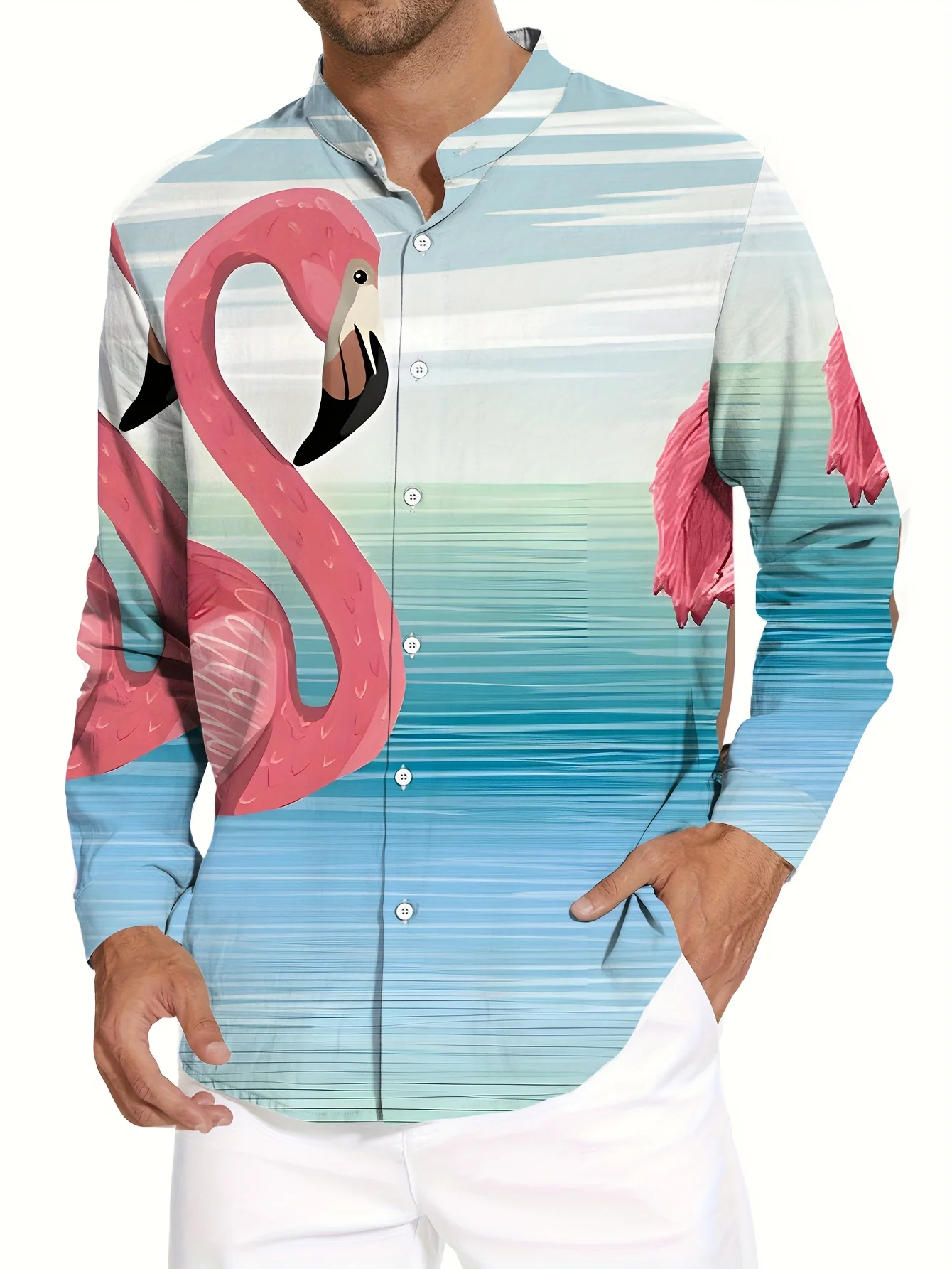 

Men's spring and autumn casual long-sleeved shirts are handsome, fashionable and versatile 2025