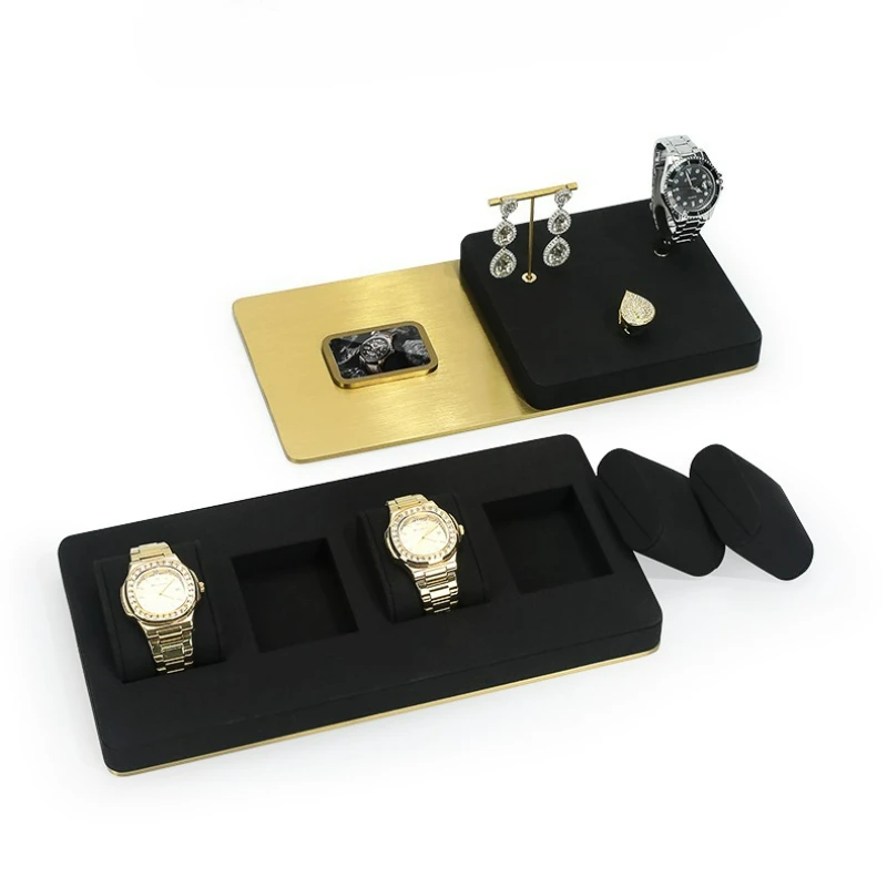 

Watch counter storage display rack, watch display props, mechanical watch tray rack