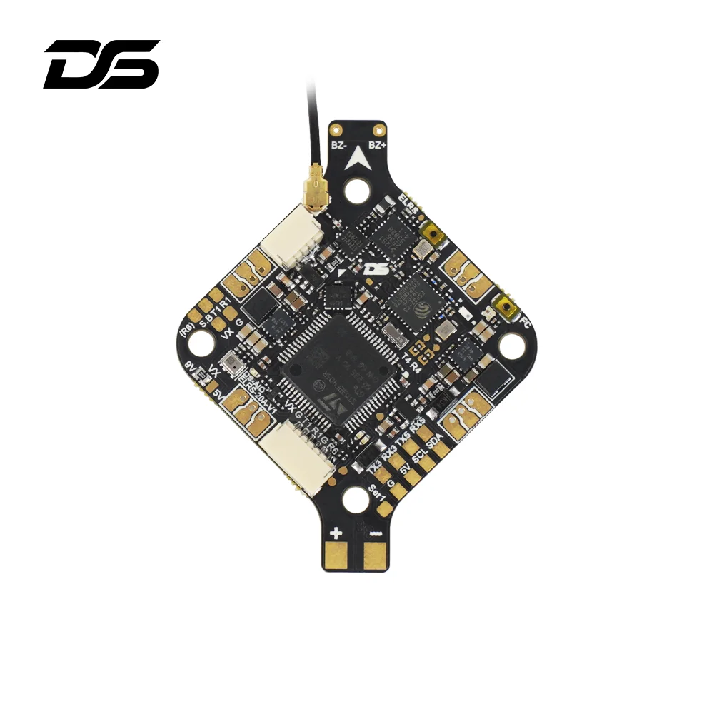 DeepSpace TALOS F405 20A ELRS2.4G AIO 4in1 Flight 2-4S Built-in OSD Barometer FPV DINO20 Quadcopter Replacement Accessories Part