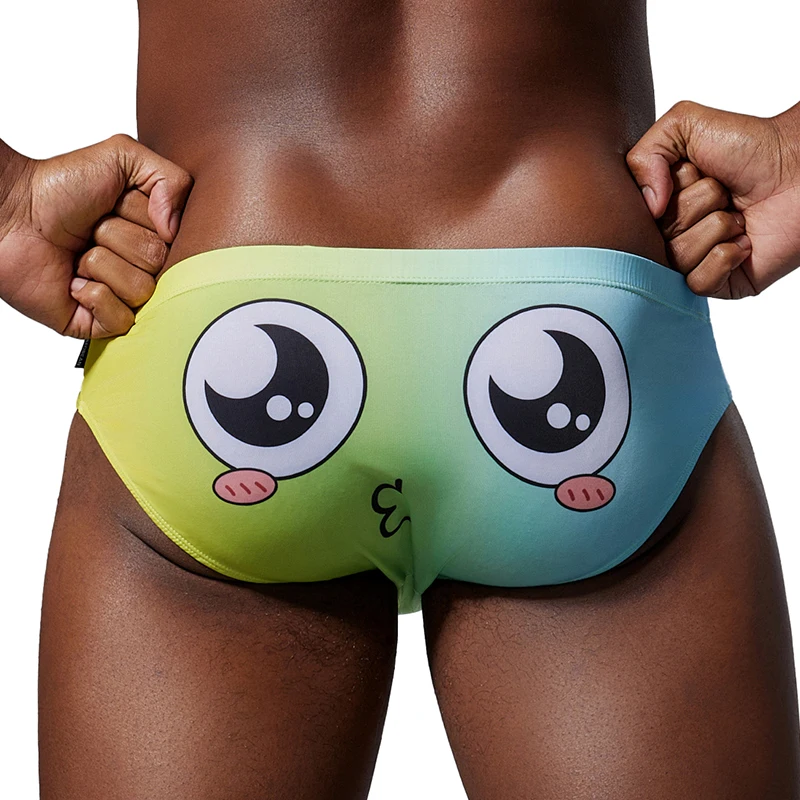 Men's triangular underwear with ice silk thin design, fast drying, high elasticity, low waist, sexy, slim fit, youth fashion