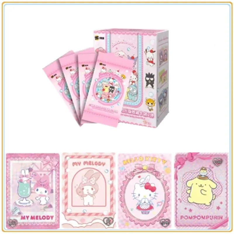 

Оригинальная коллекционная карта серии KAKWOW 2025 Sanrio с персонажами JOY Edition, том 2 г., детские подарочные коллекционные карты на день рождения