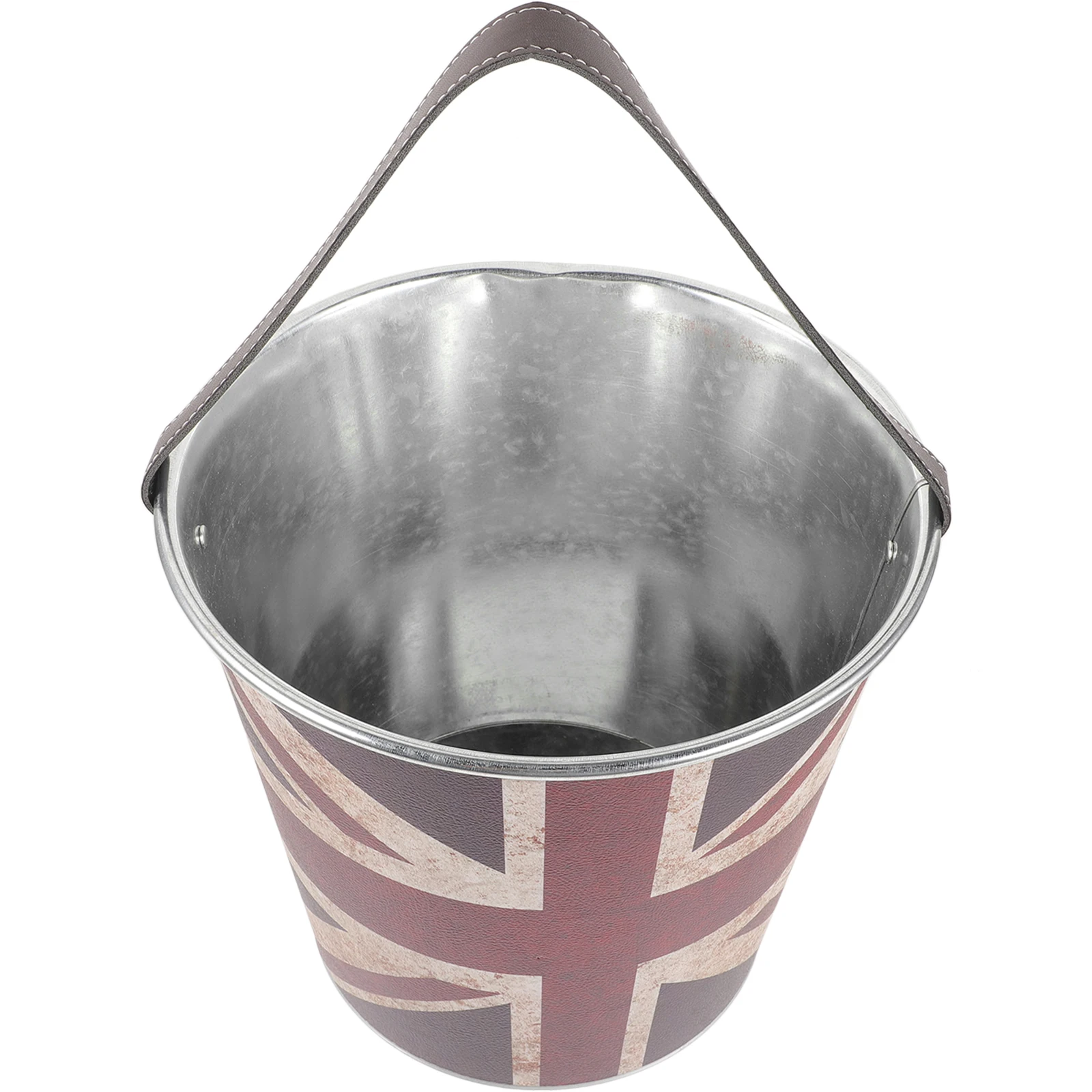 

Thickened Metal Ice Bucket For Beer Wine Cooling Bar Restaurant Use Portable Cold Storage Scratch Resistant Smooth Edge Desktop