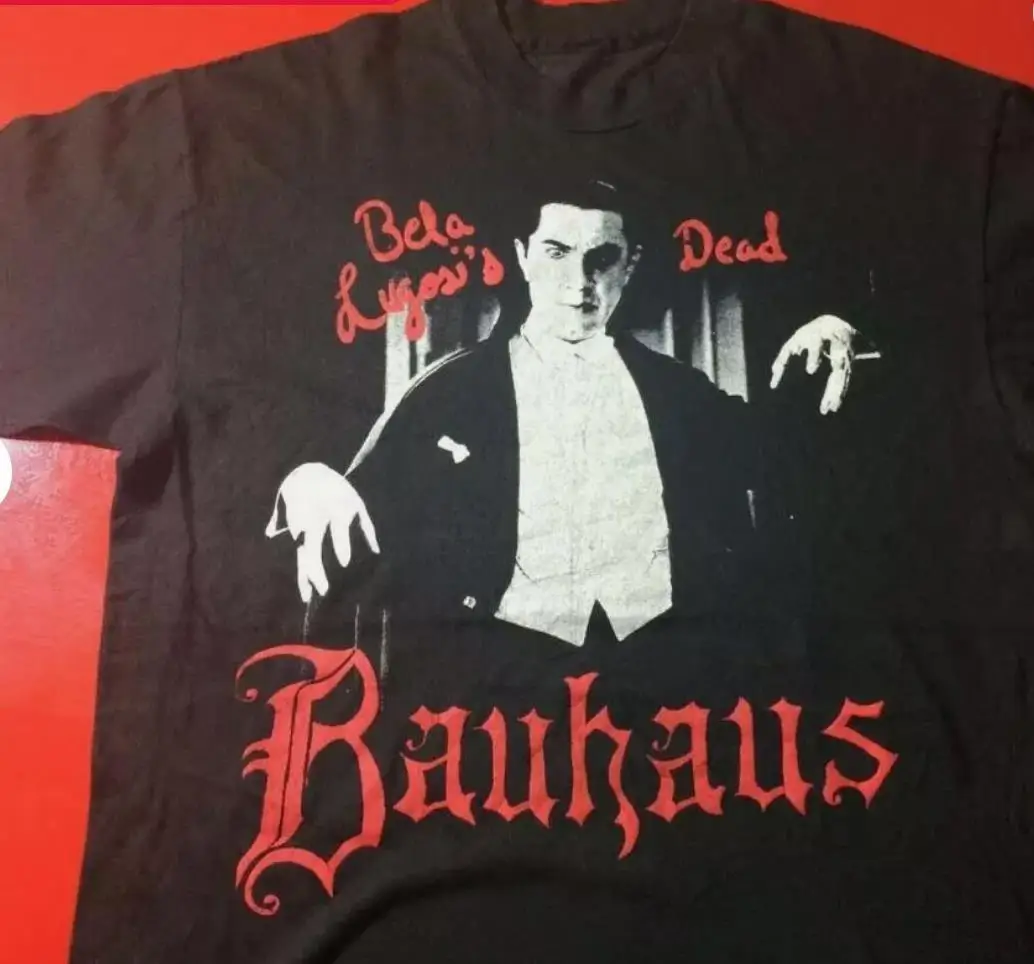 

Reprint Bauhaus Cotton Black Men All Size T-Shirt